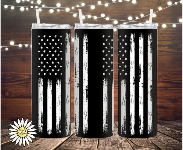 Black Flag Tumbler