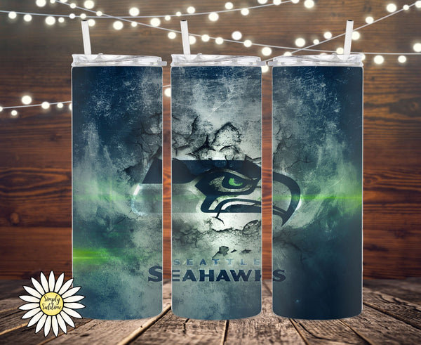 Dark Seahawks Tumbler