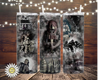 Firefighter Collage Tumbler