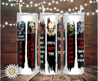 Horror Movie Tumbler