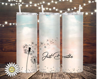 Just Breathe Tumbler